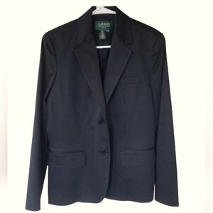 Ralph Lauren Classic Black Blazer Suit Jacket 12P